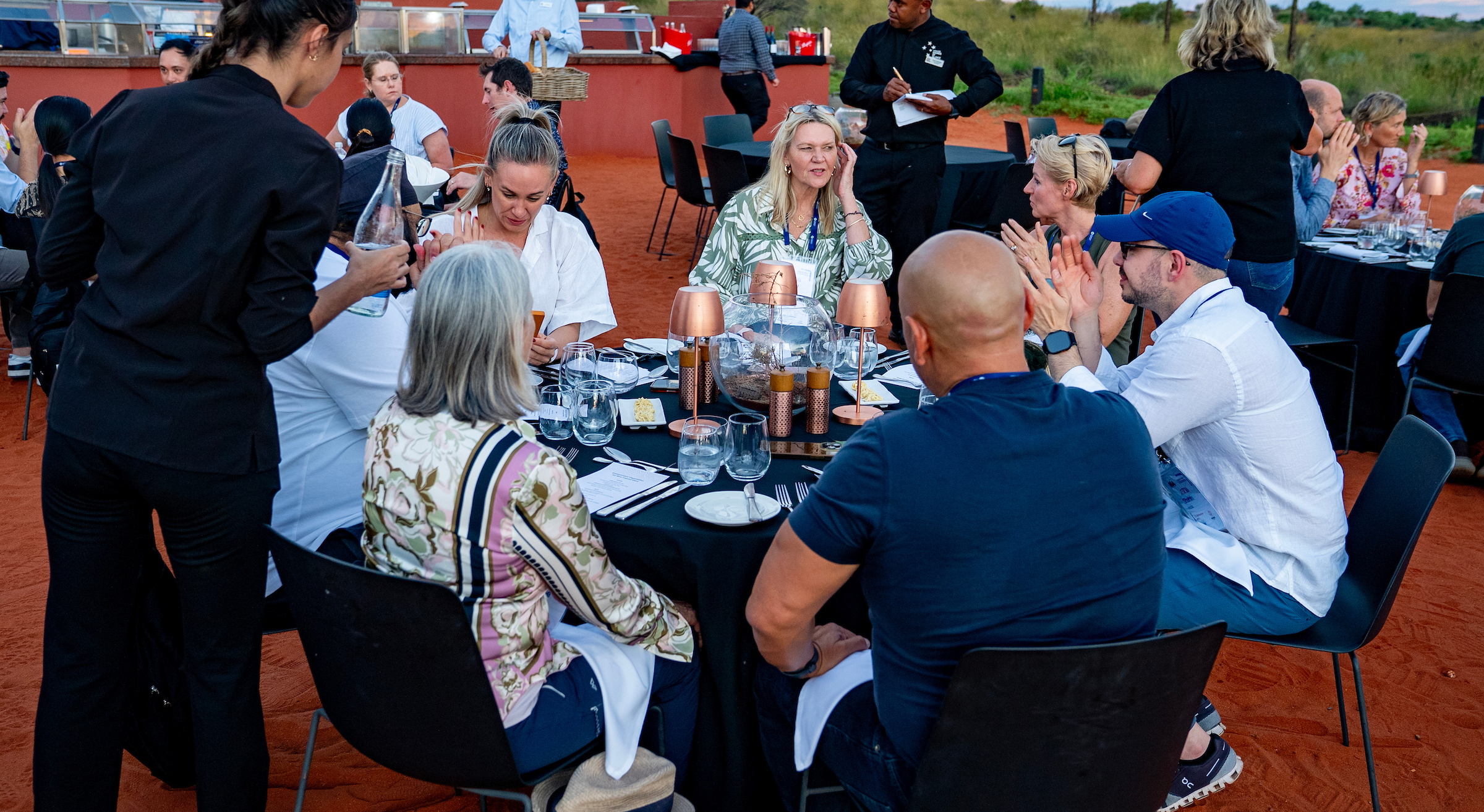 EO members celebrating together