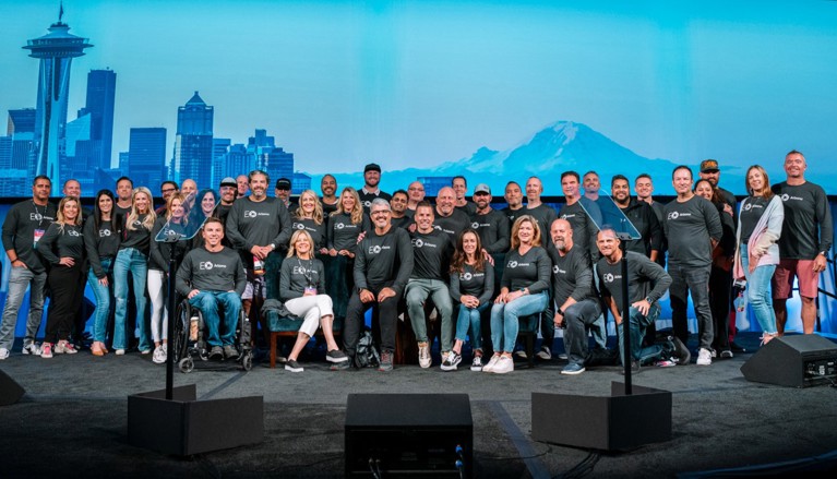 A group of EO members at a Seattle Learning Event.